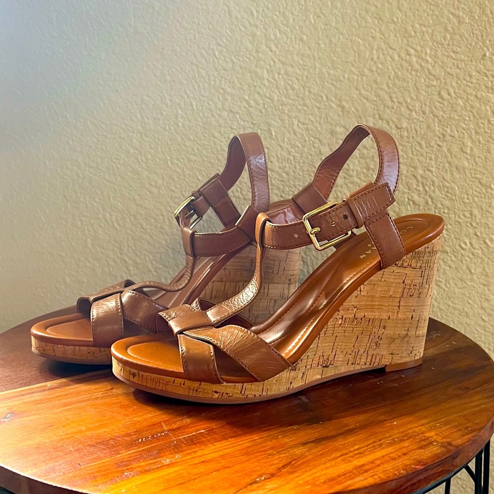 EUC, Cole Haan, 8M brown wedges